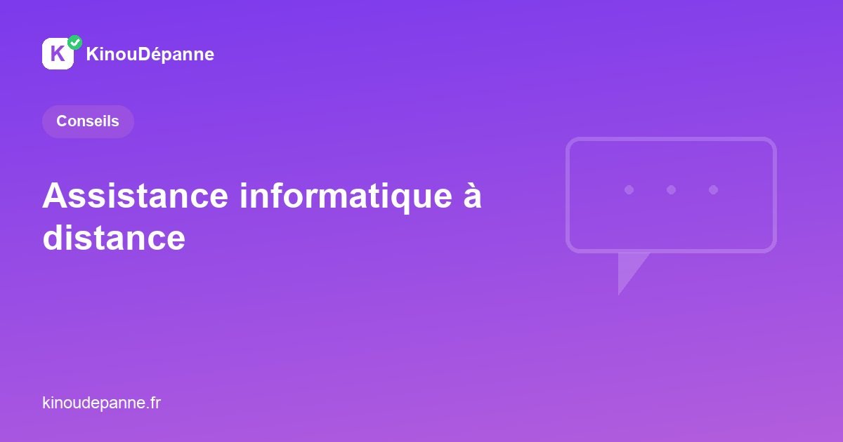 Assistance informatique à distance